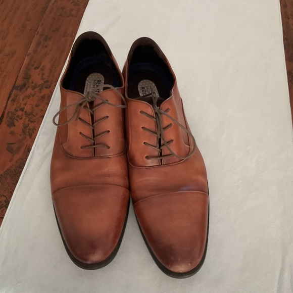 Kenneth Cole Reaction Men’s Oxford Cap Toe Tie Up Dress Shoes Sz13 - Picture 9 of 10